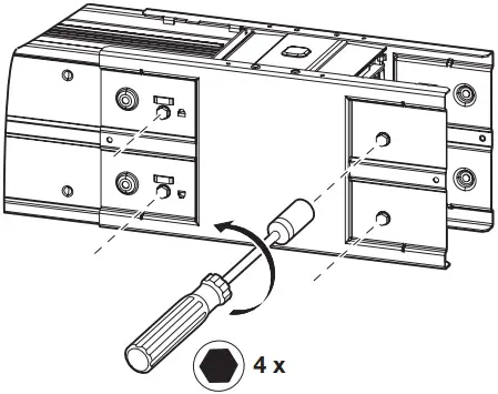 hager KEM39S10R0LMF Joint Block C1c
