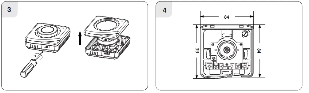 EPH-Controls-CM2-Room-Thermostat-Hardwired-fig-3