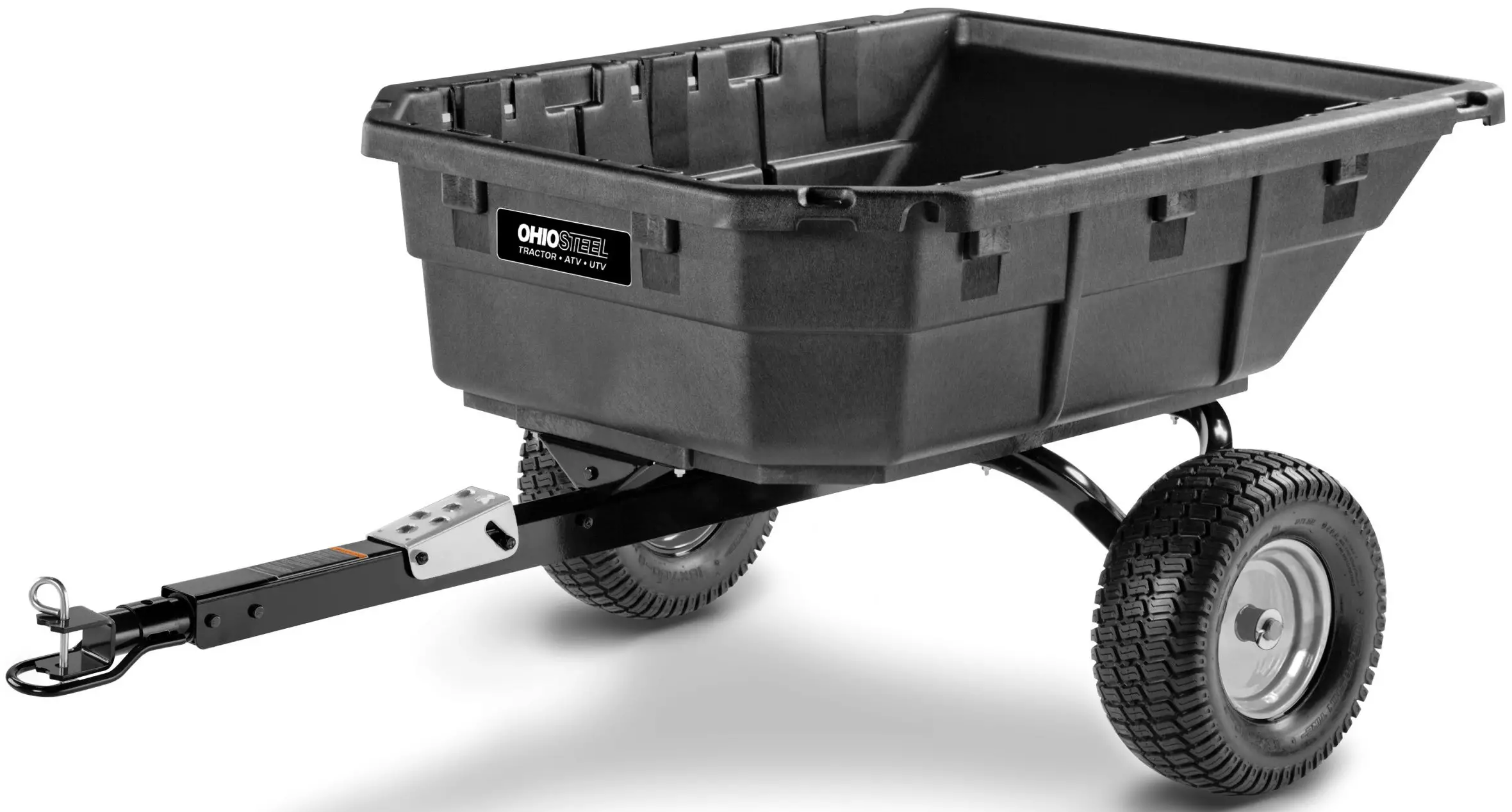 OHIO 4048P-HYB 15 Cu Ft Poly Swivel Hybrid Dump Cart