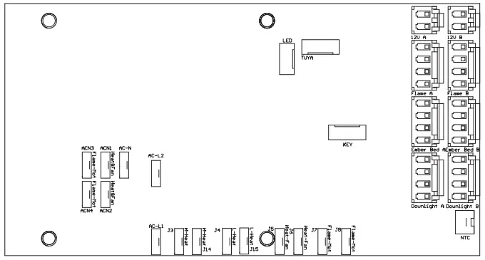 MODERN FLAMES LPS-4414 Landscape Pro Slim Series 44 Inch Built In Linear Electric Fireplace - PHOTO 1