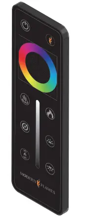 MODERN FLAMES LPS-4414 Landscape Pro Slim Series 44 Inch Built In Linear Electric Fireplace - PHOTO 6