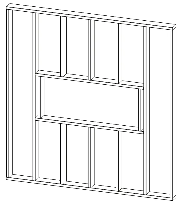 MODERN FLAMES LPS-4414 Landscape Pro Slim Series 44 Inch Built In Linear Electric Fireplace - framed 2