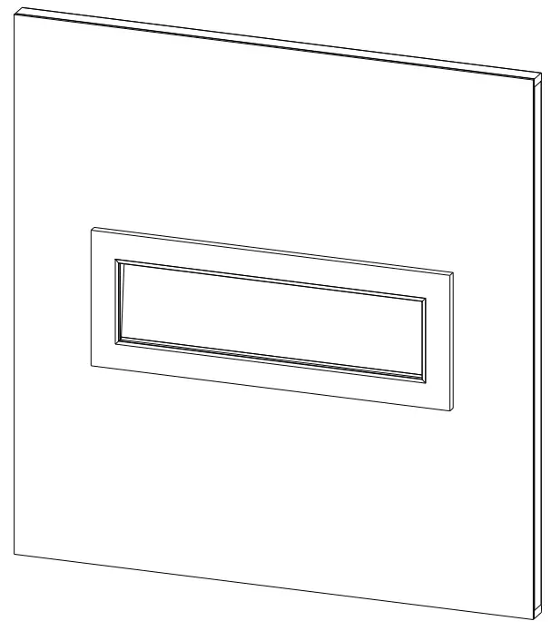 MODERN FLAMES LPS-4414 Landscape Pro Slim Series 44 Inch Built In Linear Electric Fireplace - framed 6