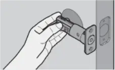 DUSUN DSL-090-1 - Install the latch and strike 1