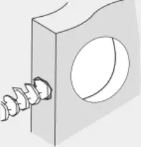 DUSUN DSL-090-1 - Mark the door for drilling 3-b