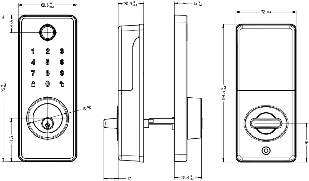 DUSUN DSL-090-1 - Mechanical Requirement