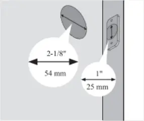 DUSUN DSL-090-1 - Prepare the door 1
