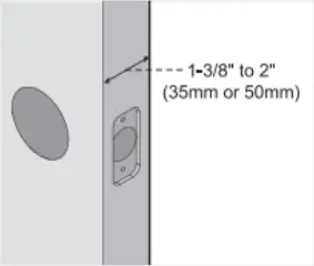 DUSUN DSL-090-1 - Prepare the door 3