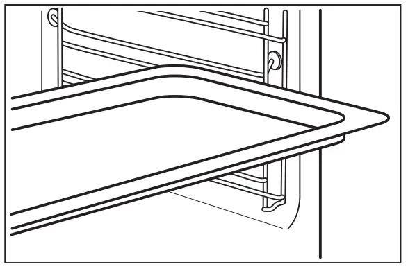 AEG BPK556360M Built In Oven - Baking tray