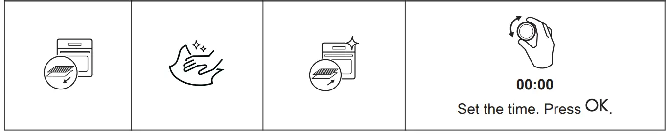 AEG BPK556360M Built In Oven - Before the first