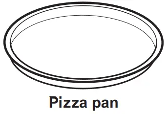 AEG BPK556360M Built In Oven - Pizza pan