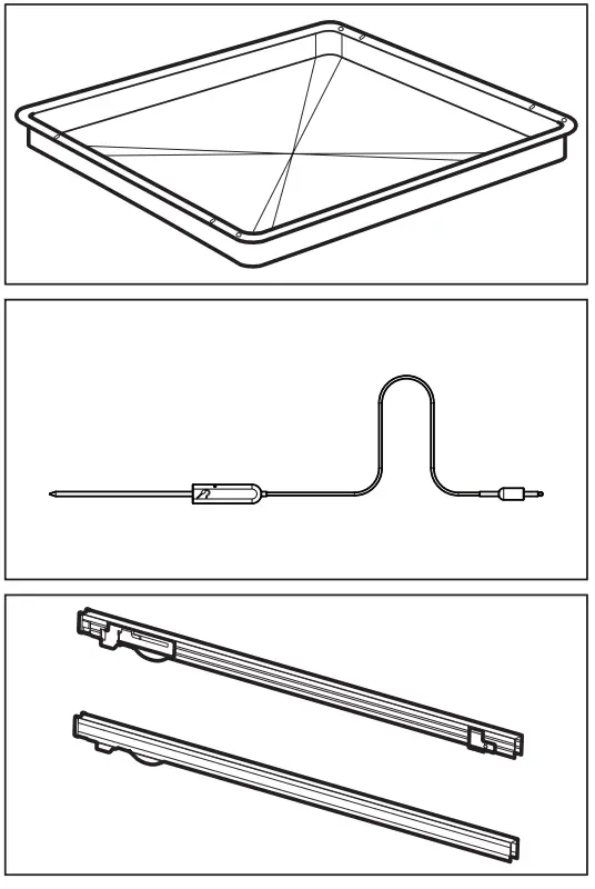 AEG BPK556360M Built In Oven - Roasting pan