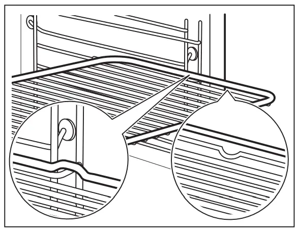 AEG BPK556360M Built In Oven - Wire shelf1