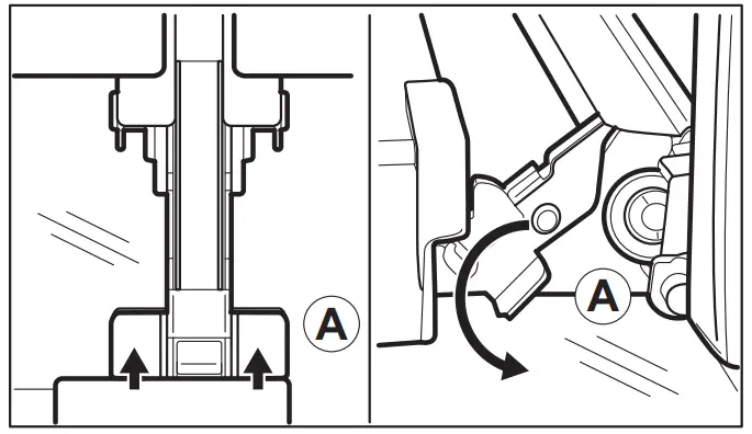 AEG BPK556360M Built In Oven - clamping