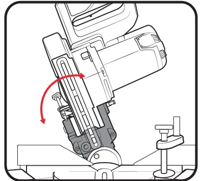 Ozito PXSMSS-036 Cordless Sliding Mitre Saw 16