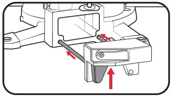 Ozito PXSMSS-036 Cordless Sliding Mitre Saw 4