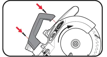 Ozito PXSMSS-036 Cordless Sliding Mitre Saw 6