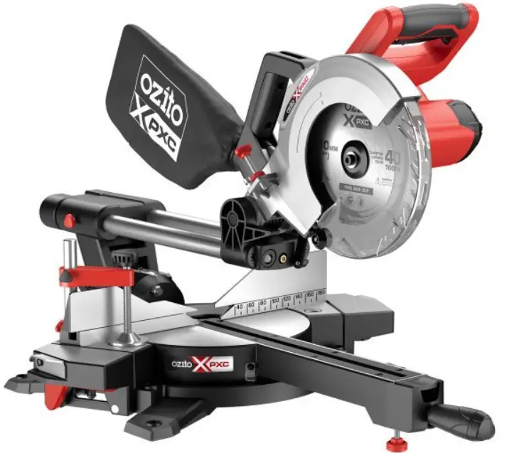 Ozito PXSMSS-036 Cordless Sliding Mitre Saw product