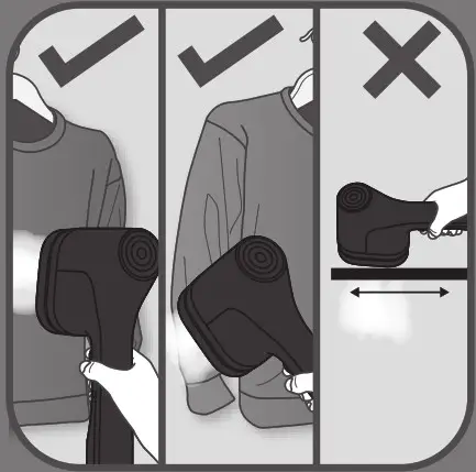 Rowenta DR2020 Handheld Garment Steamer - ACCESSORIES 6