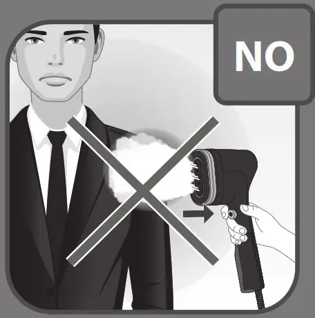 Rowenta DR2020 Handheld Garment Steamer - ACCESSORIES 8