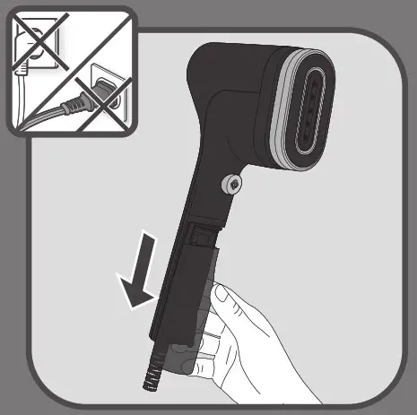 Rowenta DR2020 Handheld Garment Steamer - BEFORE USE 1