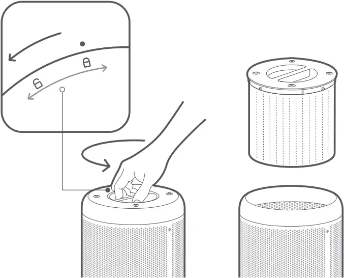 smartmi P2 - Filter Replacement and Reset 3