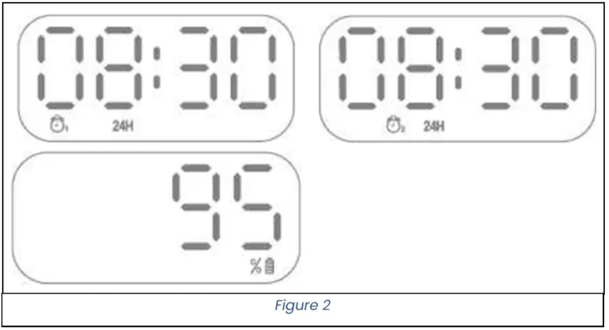 Livoo TES255 Bluetooth Compatible Alarm Clock Speaker-fig-2