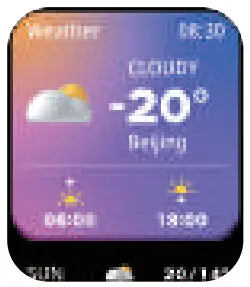 Shenzhen Yale Electronics Co Ltd H25 Smart Bracelet - Weather