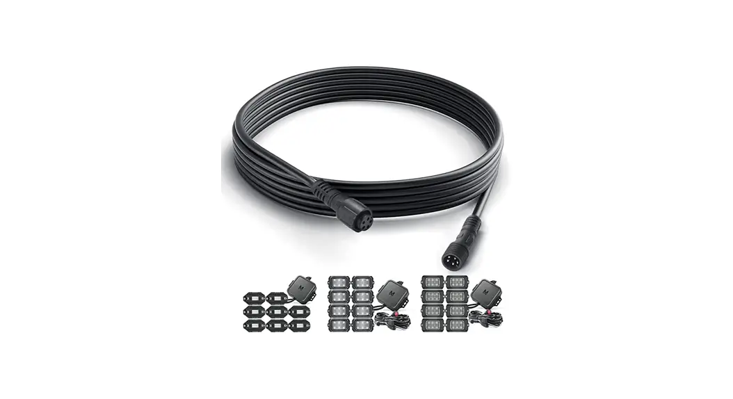 Mictuning Mic-lrl-608 C2 Curved Rgbw Led Rock Lights User Guide