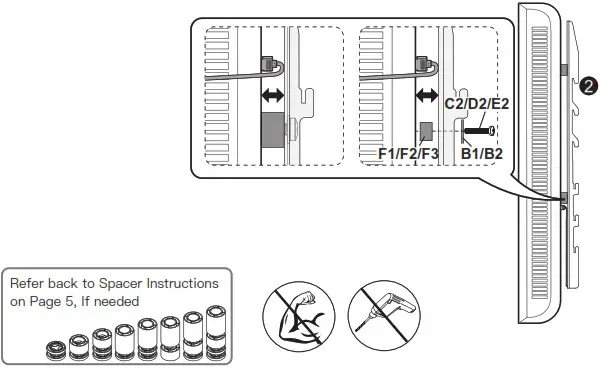 ERGOAV ERTSM2-01B Table Top TV Stand - Cable