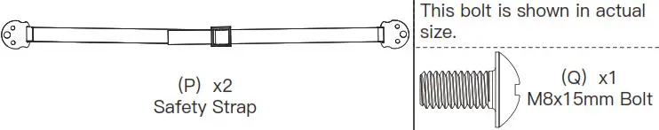 ERGOAV ERTSM2-01B Table Top TV Stand - Supplied