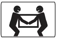 ERGOAV ERTSM2-01B Table Top TV Stand - Wires