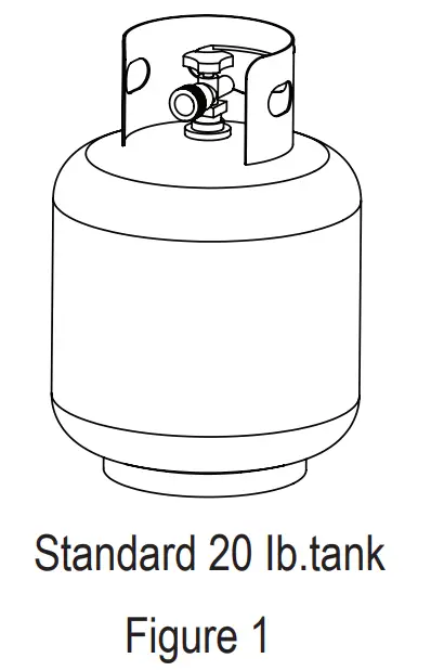 Standard 20 Ib.tank