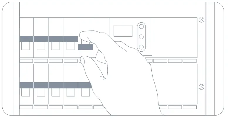 evo 51ECI1702 Shutter Switch - shutter down1