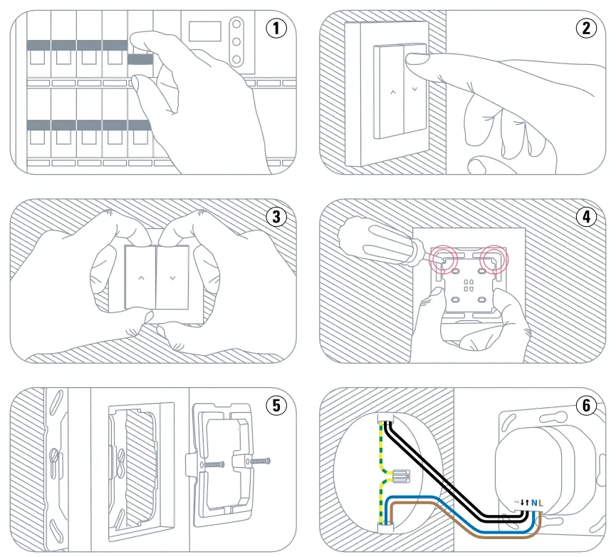 evo 51ECI1702 Shutter Switch - shutter down11