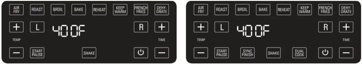 HOLSTEIN HH-09227001 8 Quart Dual Basket Digital Air Fryer - fig 3