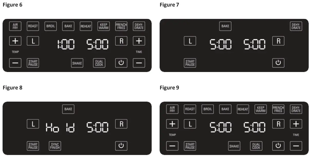 HOLSTEIN HH-09227001 8 Quart Dual Basket Digital Air Fryer - fig 4