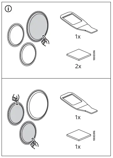 IKEA-205.380.71-GALLERISKOG-Wall-Decoration-Set-4