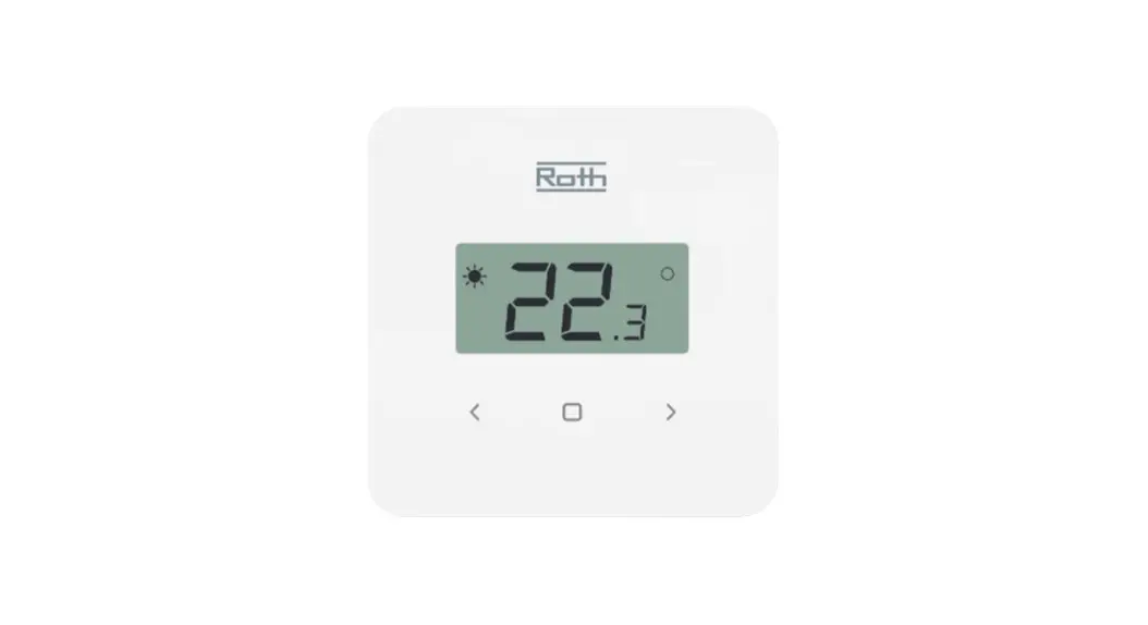 Roth Minishunt Room Thermostat Installation Guide