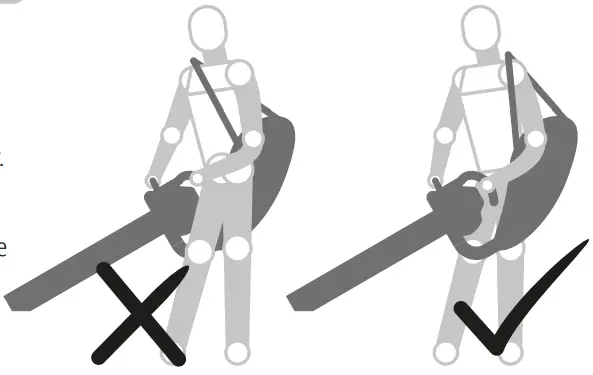 TRUPER SOPLA-26T Gas Blower Vacuum - Vacuum Mode 2