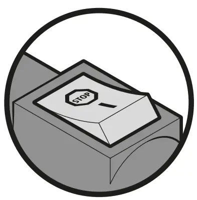 TRUPER SOPLA-26T Gas Blower Vacuum - switches