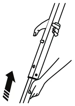 THE HOME DEPOT T84 POPTENT-BEI Pop Up Sidewall Canopy Tent - leg