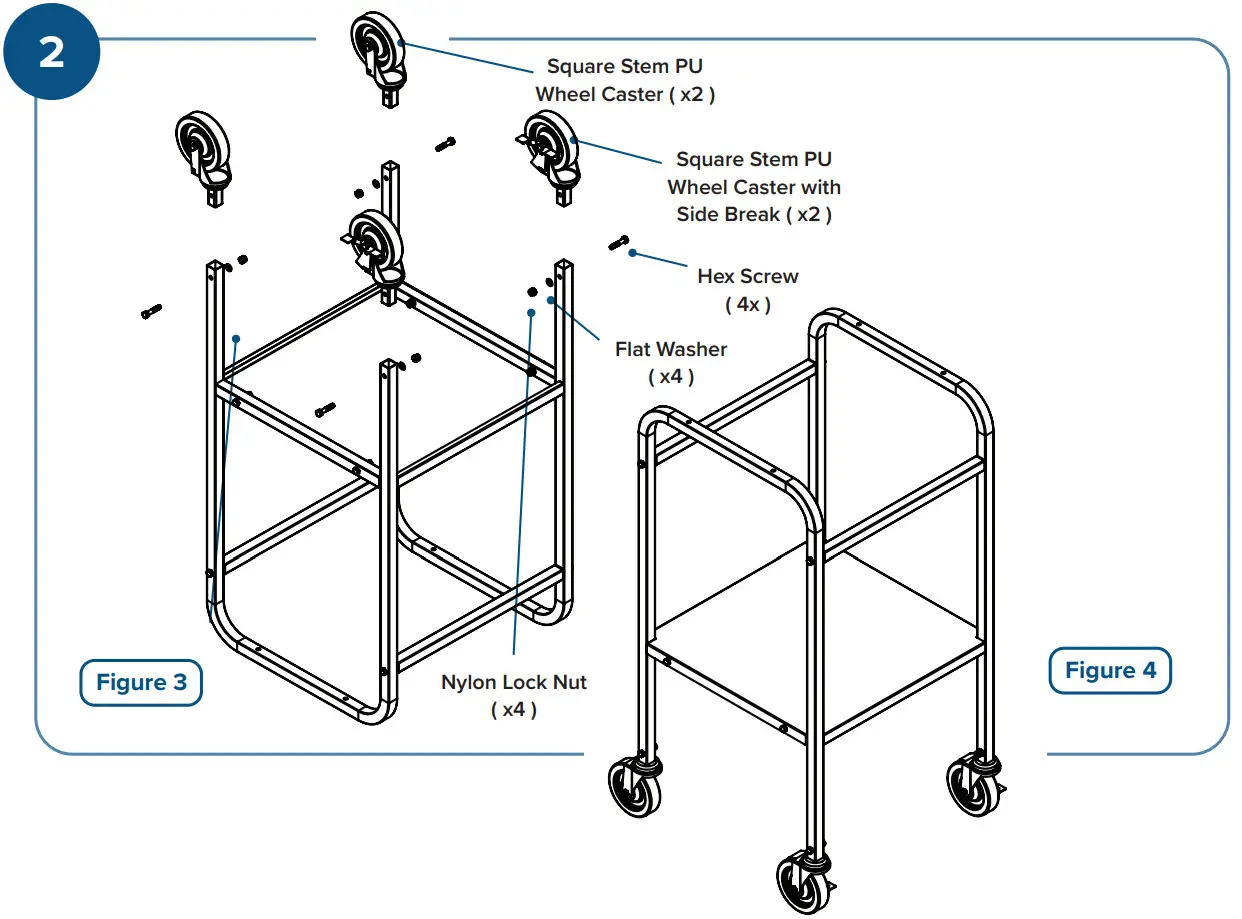 LAVEX INDUSTRIAL 257RD2224C Mobile Receiving Desk - FIGURE 2