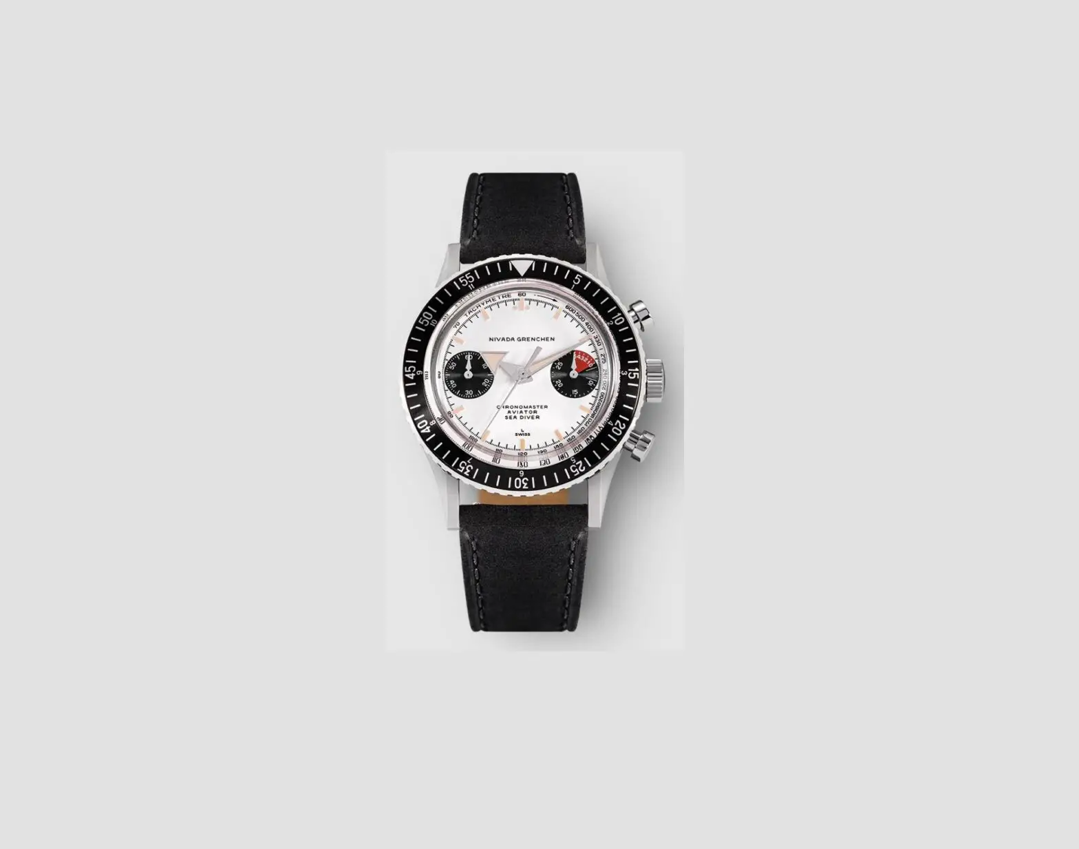 Nivada Grenchen Chronomaster Automatic Watch Instruction Manual