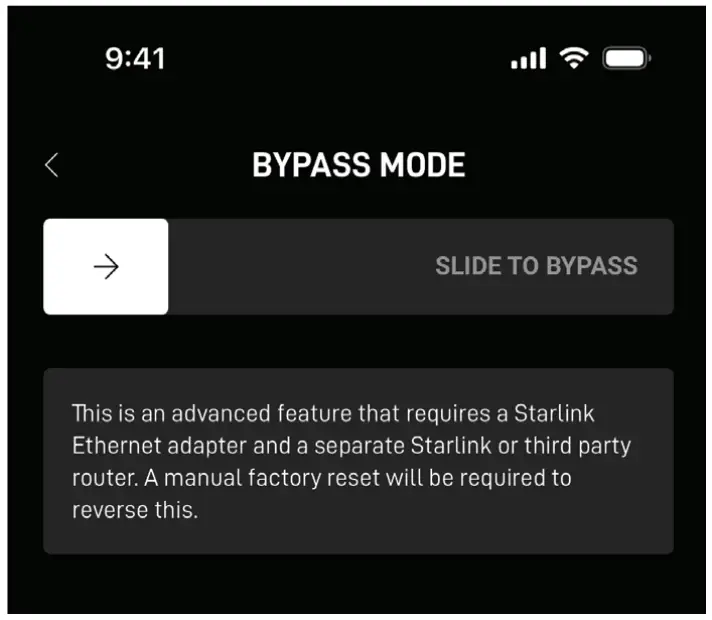 Optional Wired Connection