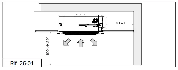 EDEN Soft 600x600 90 Cassette Fan Coil Unit - CASSETTE