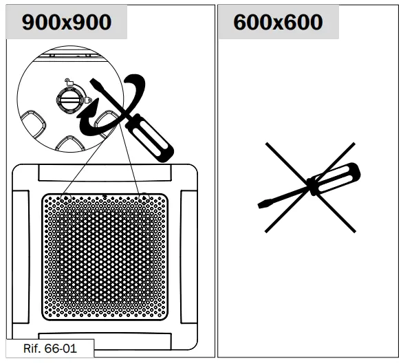 EDEN Soft 600x600 90 Cassette Fan Coil Unit - CONTROL