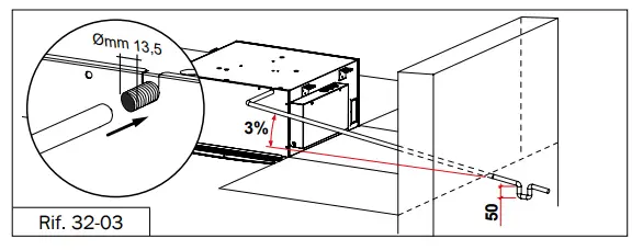 EDEN Soft 600x600 90 Cassette Fan Coil Unit - DRAINAGE