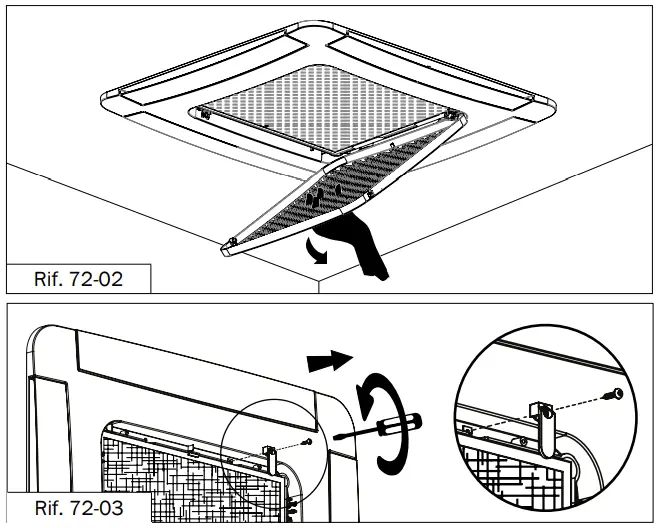 EDEN Soft 600x600 90 Cassette Fan Coil Unit - FILTER
