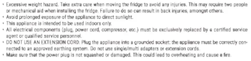 IKOHS 107L Silver Create Retro Fridge User Manual - Daly use